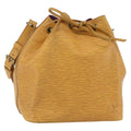 Louis Vuitton Petit Noe Handbag Epi Leather Yellow Leather Shoulder Bag