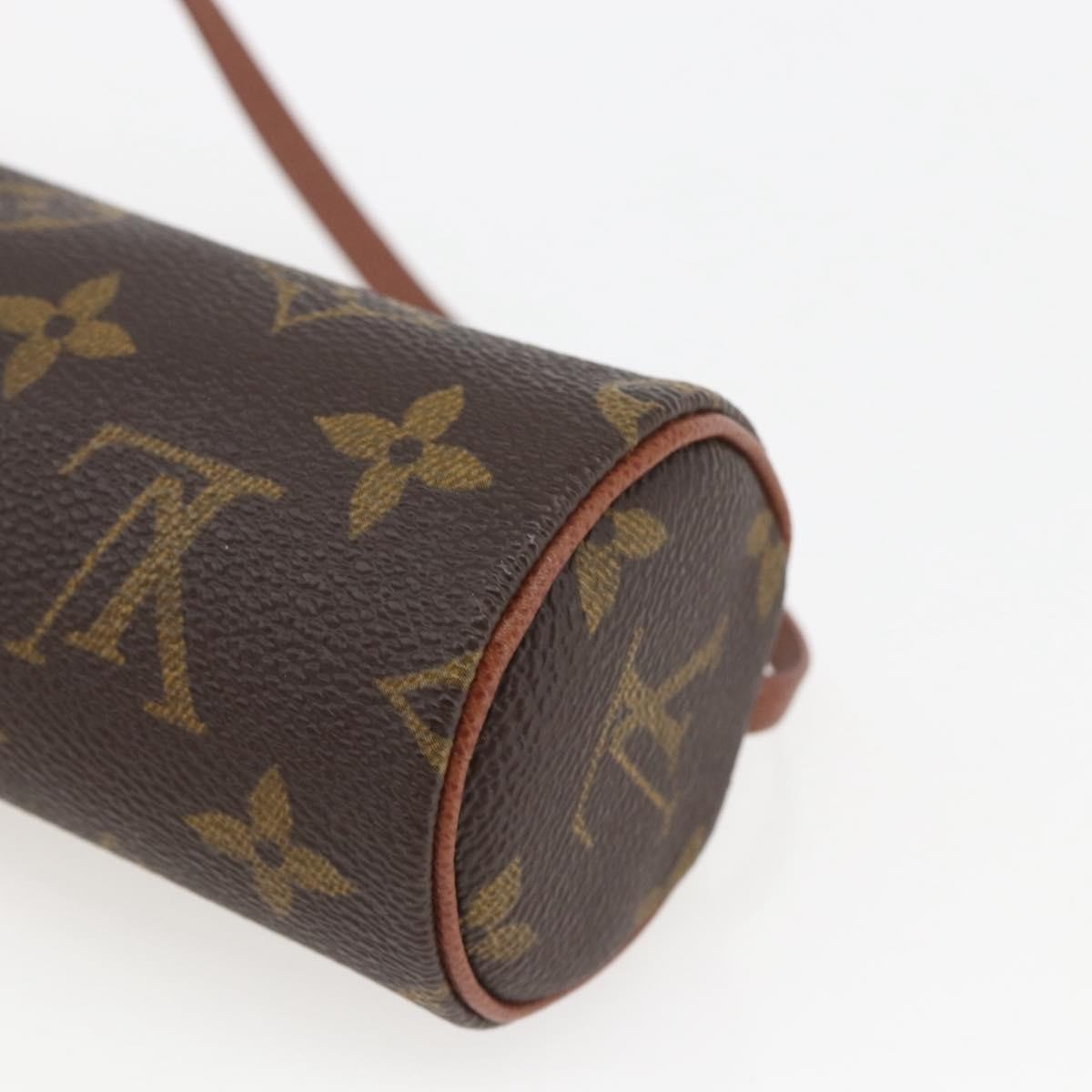 Louis Vuitton Papillon Pochette Monogram Canvas Brown Canvas Clutche & Pouche Bag