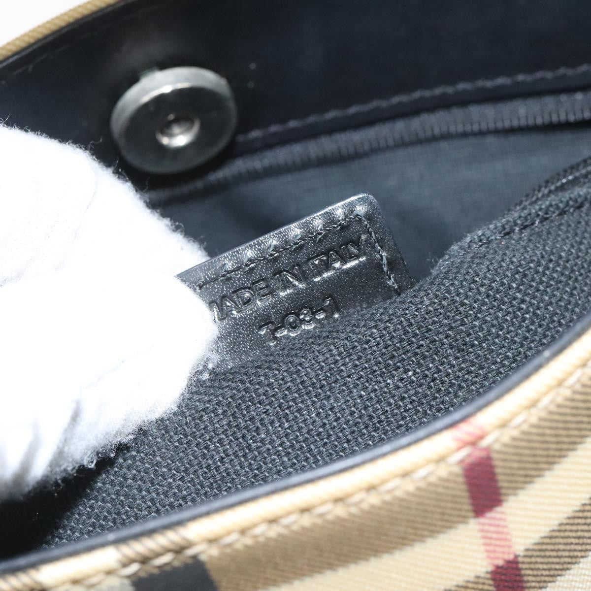 Burberry Nova Check Tote Canvas Check Pattern Beige Canvas Tote Bag