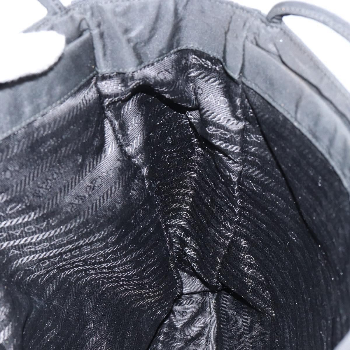 Prada Vintage Tote Tessuto Black Nylon Tote Bag Bag