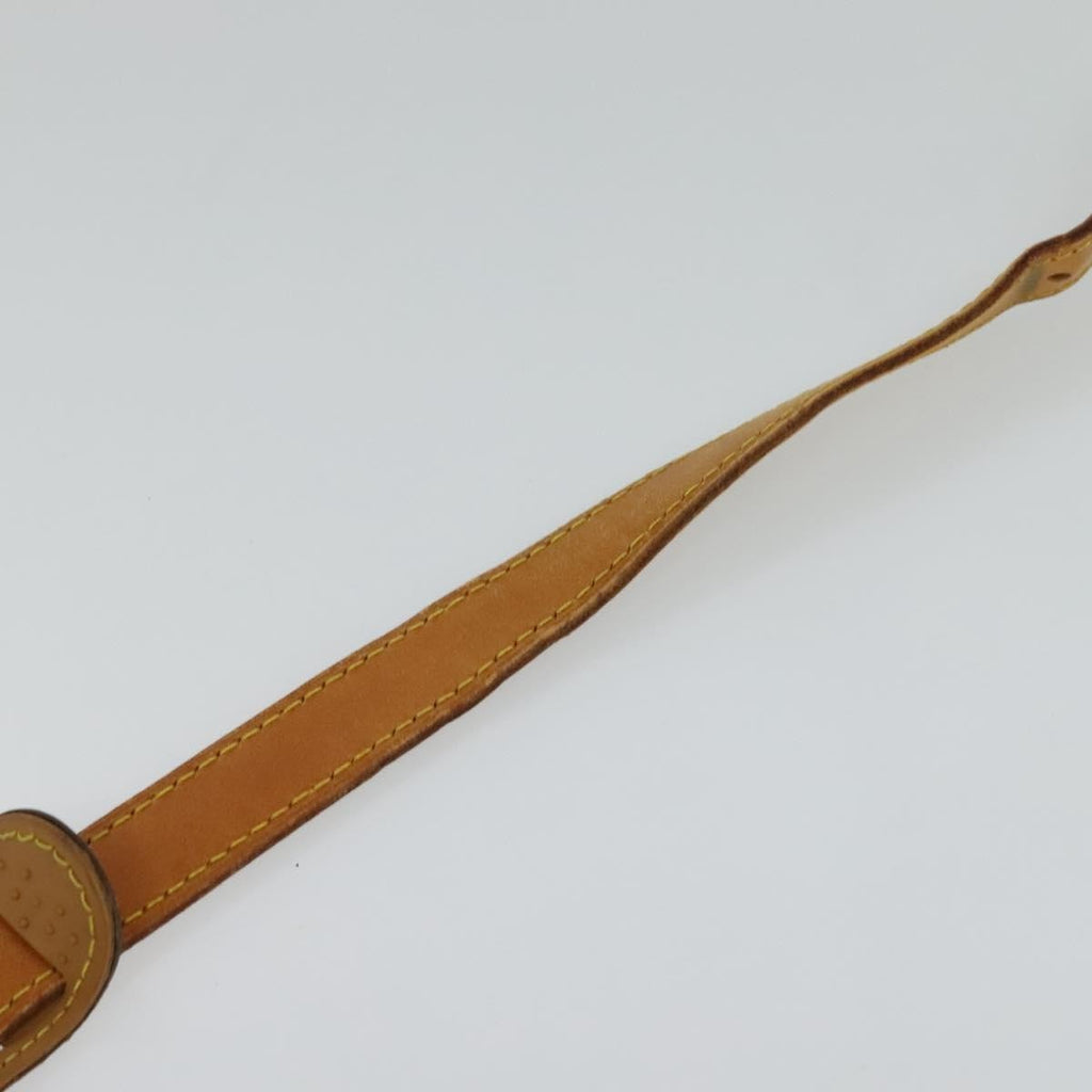 Louis Vuitton Adjustable Shoulder Strap Vachetta Leather Beige Leather Straps Accessory