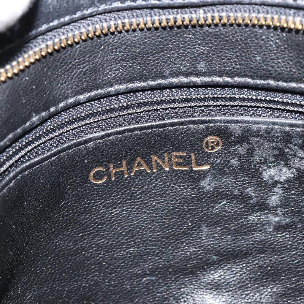 Chanel Vintage Shoulder Bag Leather Black Leather Shoulder Bag Bag
