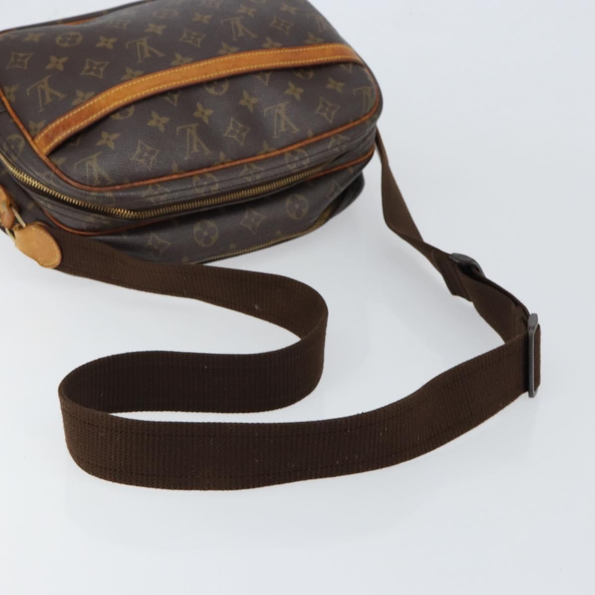 Louis Vuitton Reporter Bag Monogram Canvas Brown Canvas Shoulder Bag