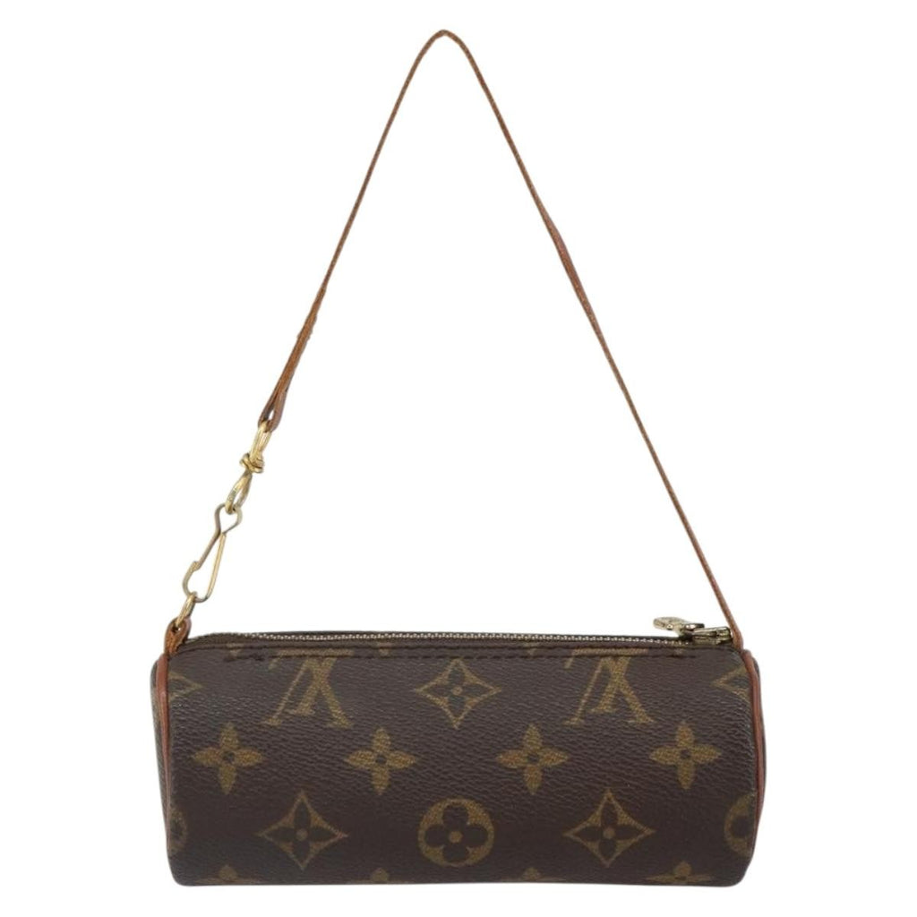 Louis Vuitton Papillon Pochette Monogram Canvas Brown Canvas Clutche & Pouche Bag
