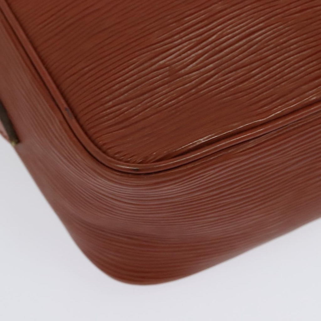 Louis Vuitton Trocadero Handbag Epi Leather Brown Leather Shoulder Bag