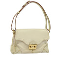 Louis Vuitton Suhali L'essentiel Handbag Leather White Leather Shoulder Bag