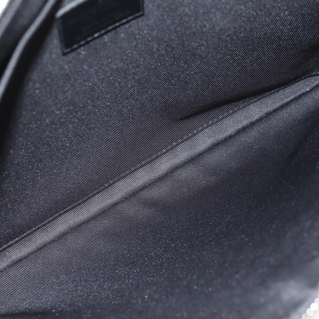 Louis Vuitton Pochette A4 Rainbow Taiga Leather Black Leather Clutche & Pouche Bag