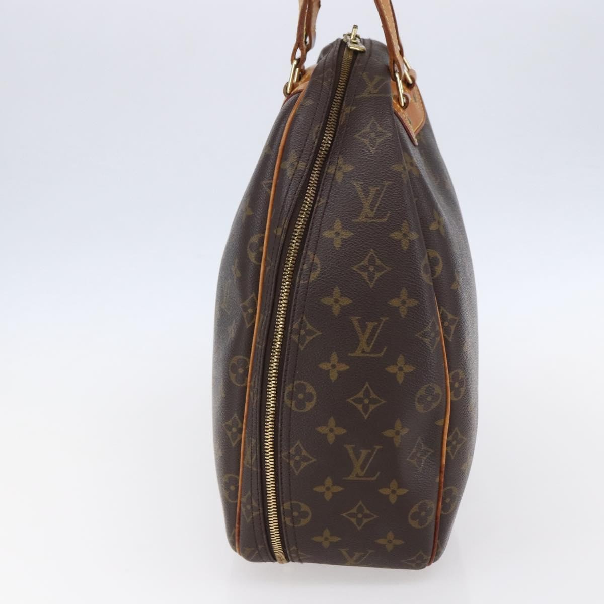 Louis Vuitton Excursion Handbag Monogram Canvas Brown Canvas Handbag