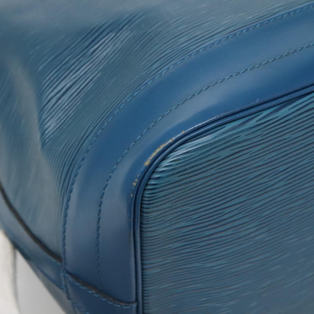 Louis Vuitton Noe Handbag Epi Leather Blue Leather Bag