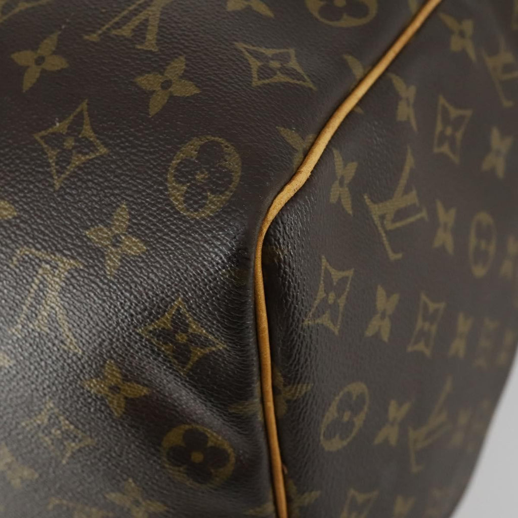 Louis Vuitton Keepall Bag Monogram Canvas Brown Canvas Travel Bag