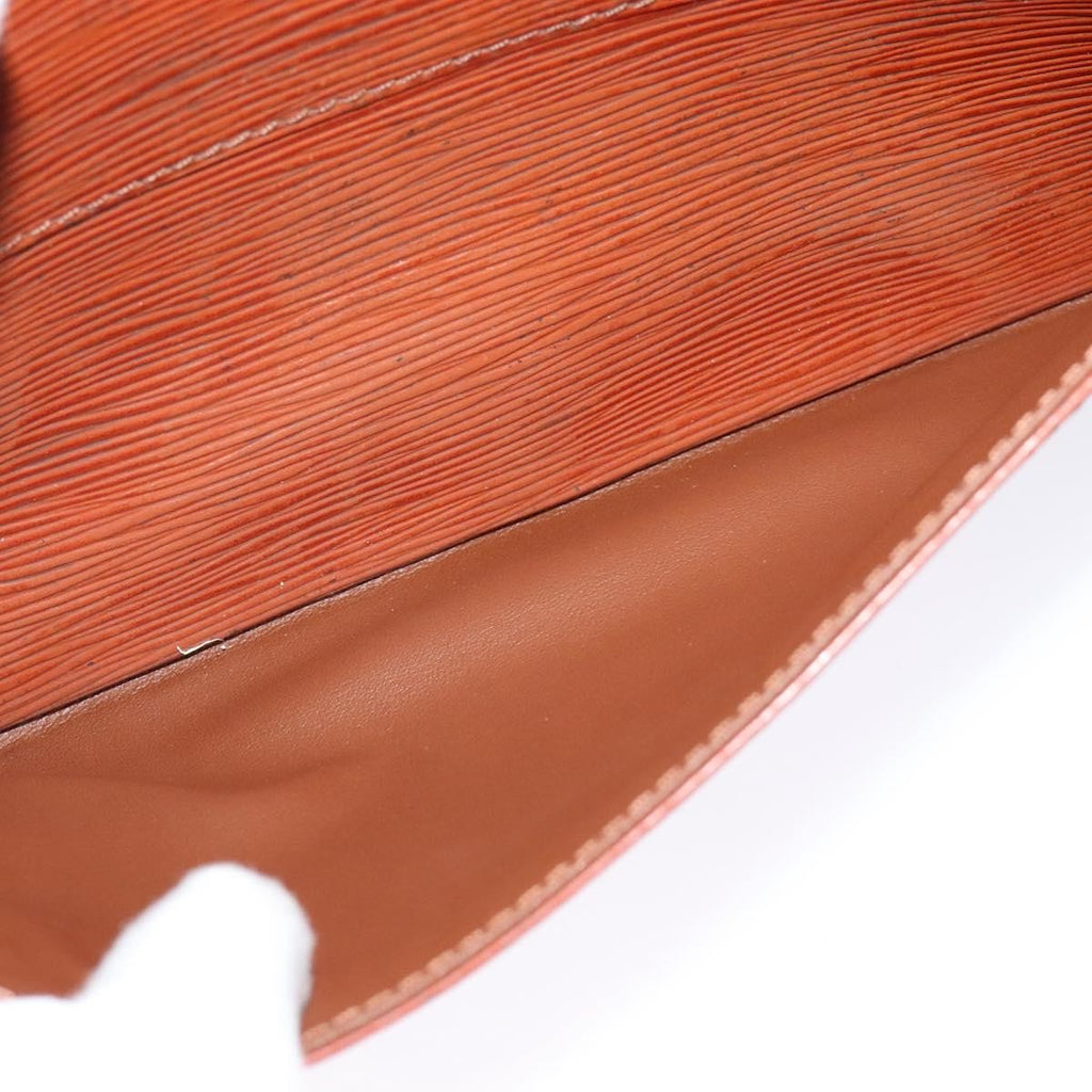 Louis Vuitton Trocadero Handbag Epi Leather Brown Leather Shoulder Bag