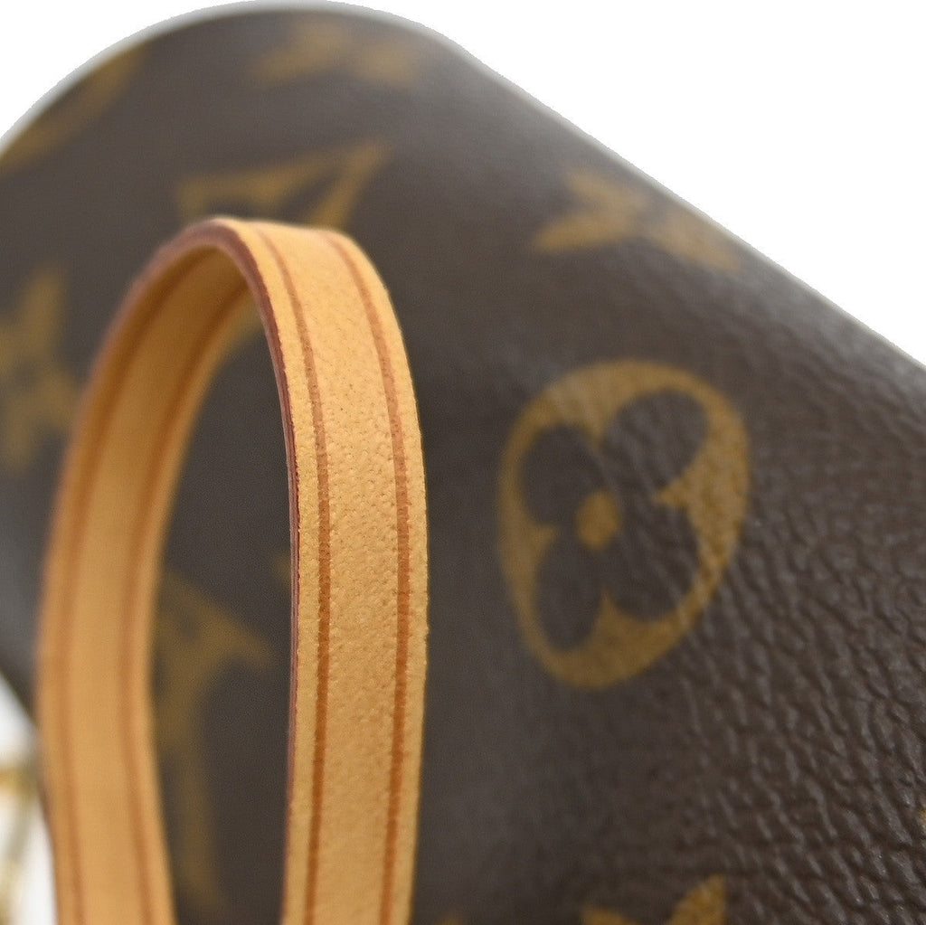 Louis Vuitton Papillon Pochette Monogram Canvas Brown Canvas Clutche & Pouche Bag