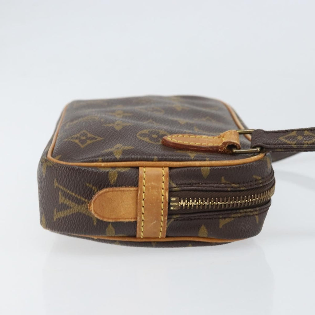 Louis Vuitton Pochette Marly Bandouliere Bag Monogram Canvas Brown Canvas Shoulder Bag