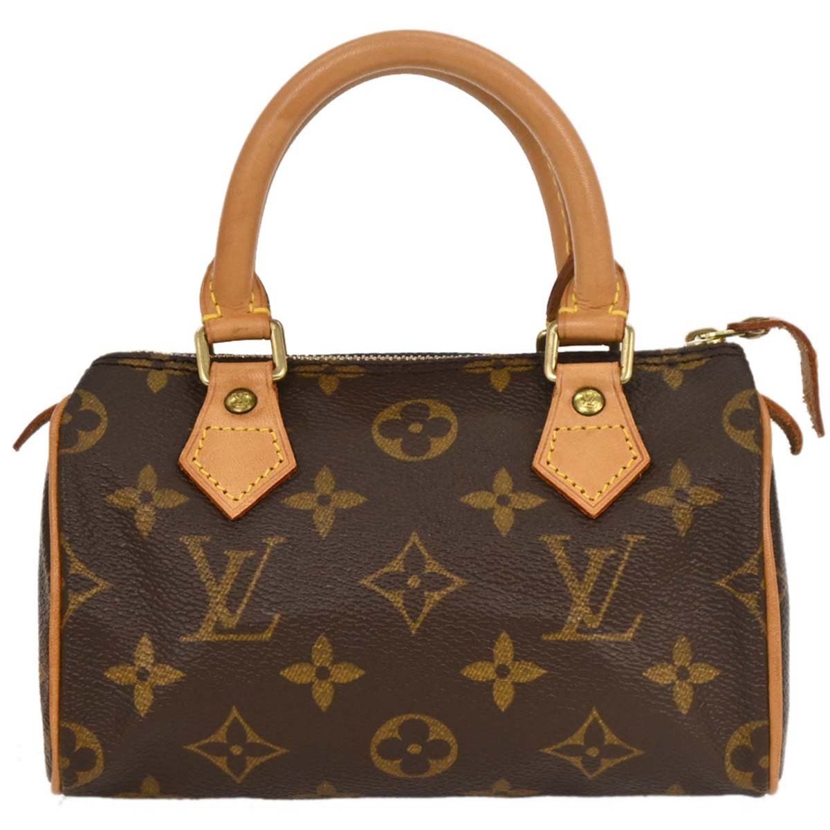 Louis Vuitton Speedy Mini Hl Handbag Monogram Canvas Brown Canvas Handbag