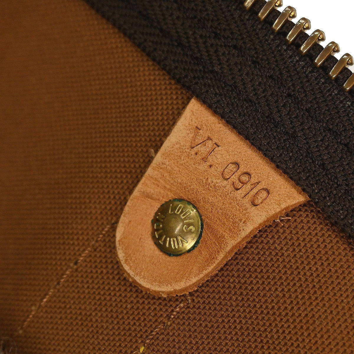 Louis Vuitton Keepall Bag Monogram Canvas Brown Canvas Handbag