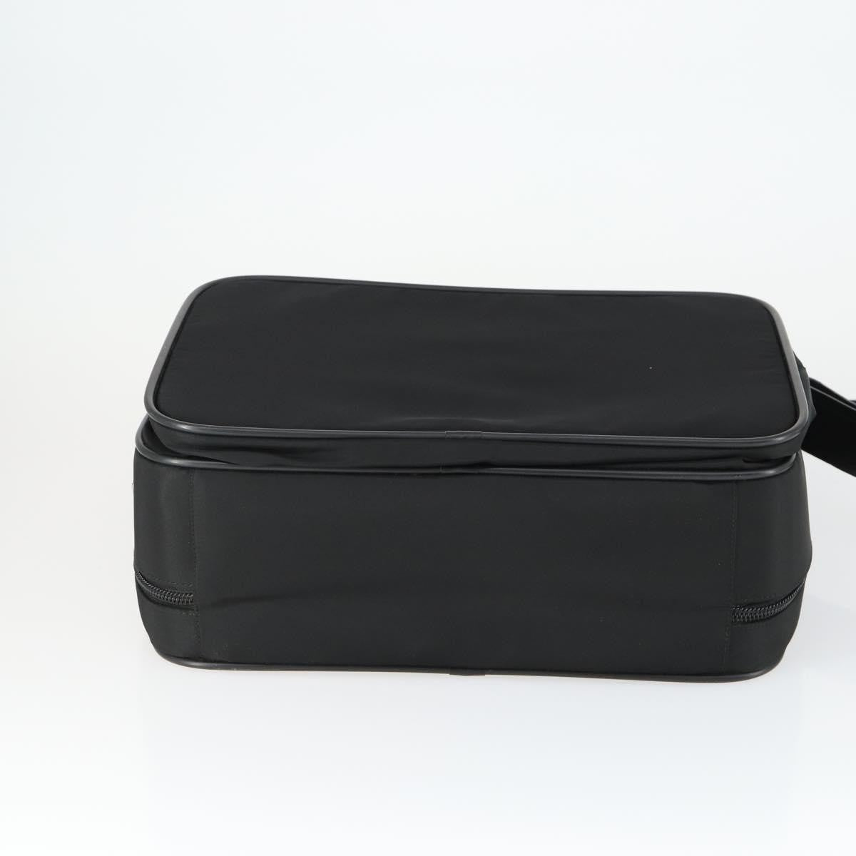 Prada Convertible Front Pocket Briefcase Tessuto With Saffiano Leather Black Nylon Briefcase Bag