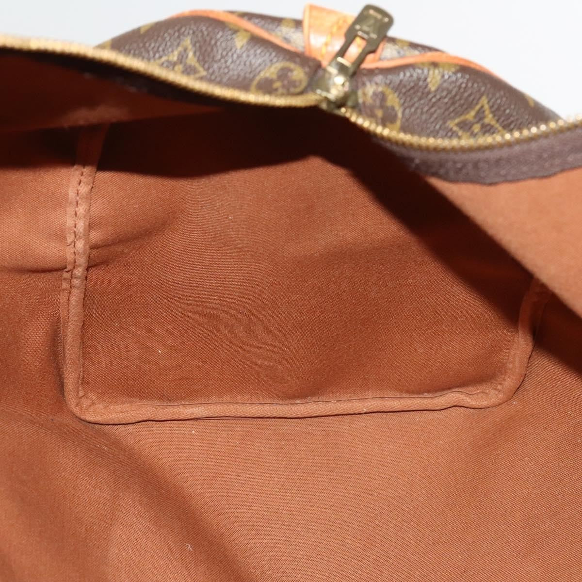 Louis Vuitton Keepall Bag Monogram Canvas Brown Canvas Travel Bag