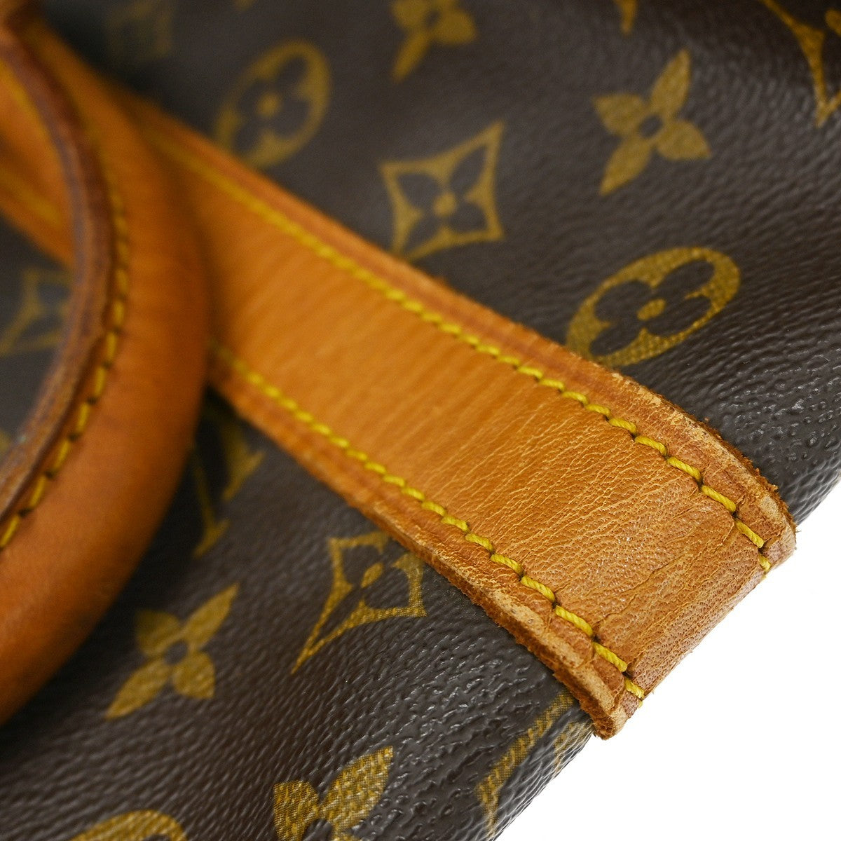 Louis Vuitton Keepall Bag Monogram Canvas Brown Canvas Travel Bag