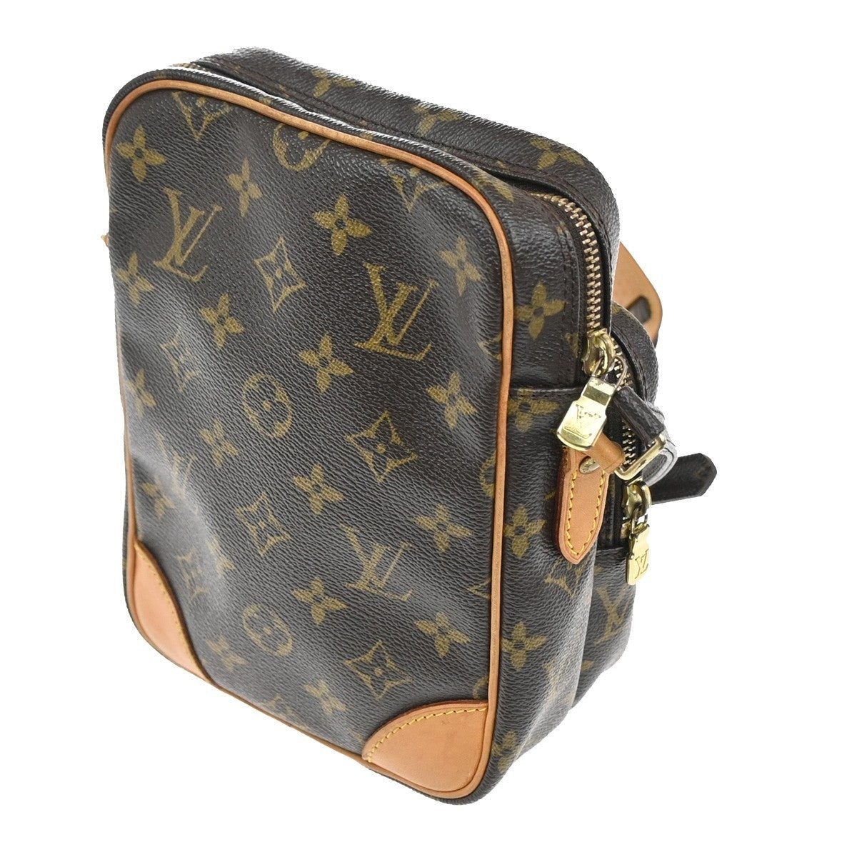 Louis Vuitton Amazone Bag Monogram Canvas Brown Canvas Shoulder Bag