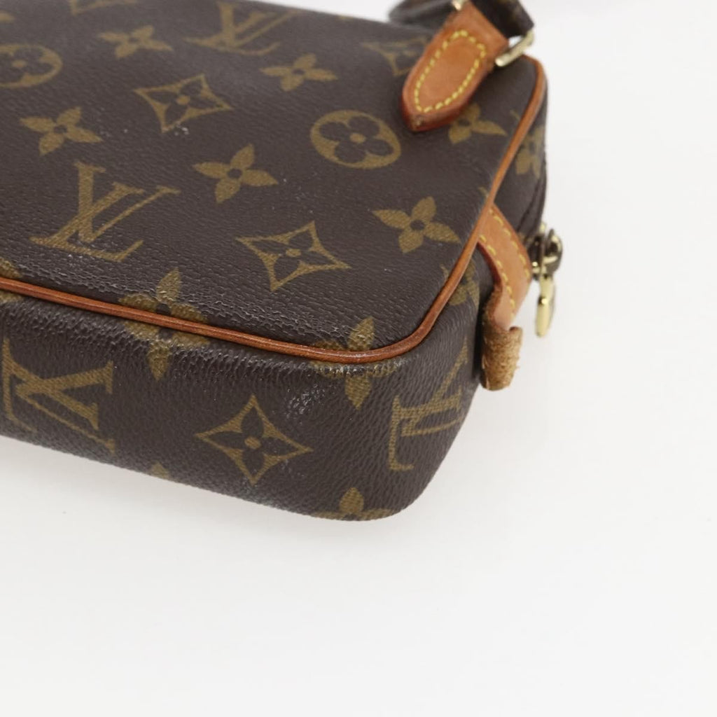 Louis Vuitton Pochette Marly Bandouliere Bag Monogram Canvas Brown Canvas Clutche & Pouche Bag