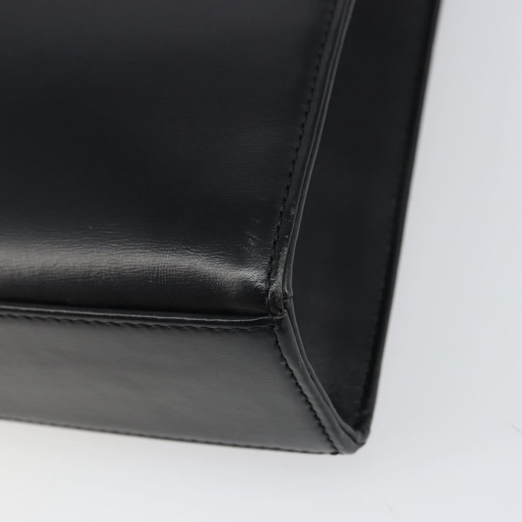 Louis Vuitton Opera Line Spartan Bag Leather Black Leather Handbag