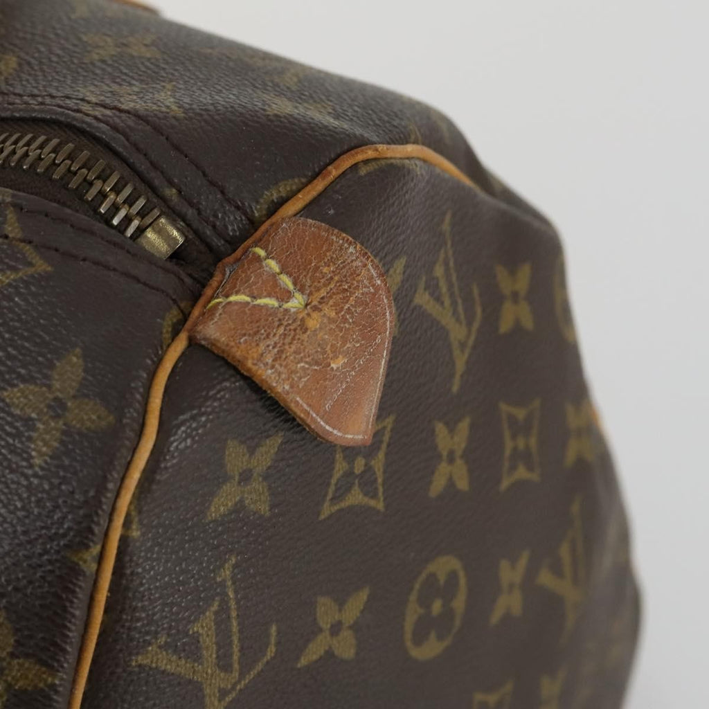 Louis Vuitton Keepall Bag Monogram Canvas Brown Canvas Travel Bag
