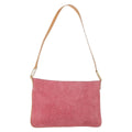 Celine C Macadam Shoulder Bag Suede Pink Suede Shoulder Bag Bag