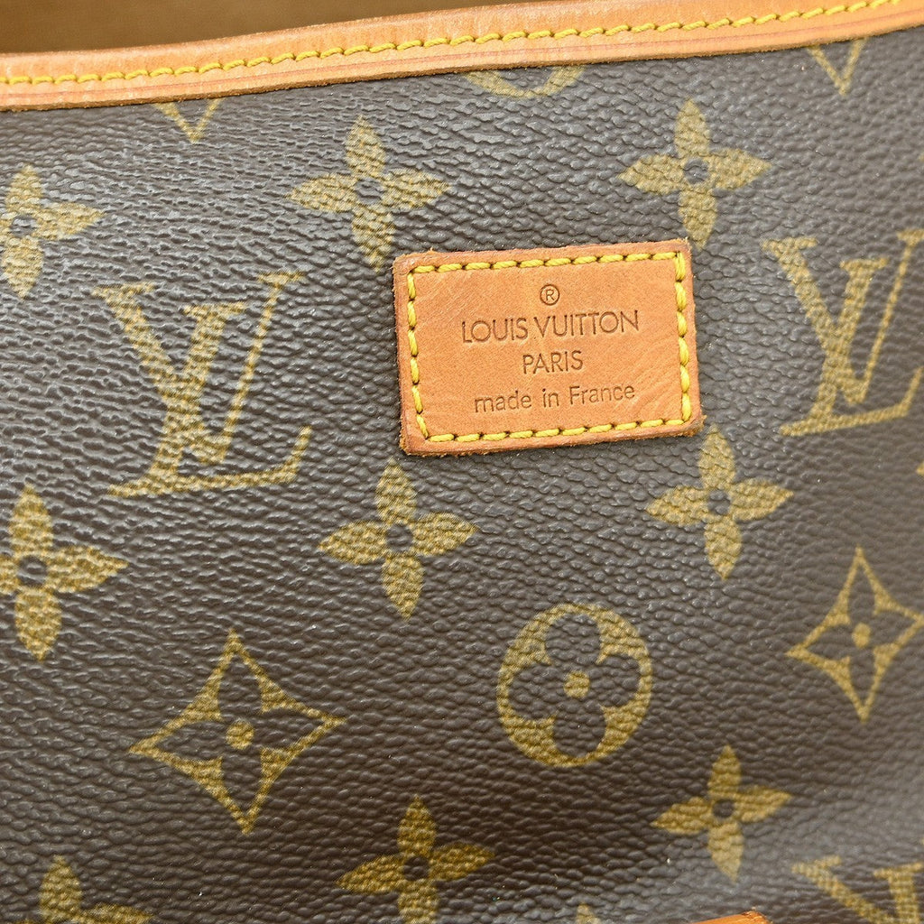 Louis Vuitton Saumur Handbag Monogram Canvas Brown Canvas Shoulder Bag