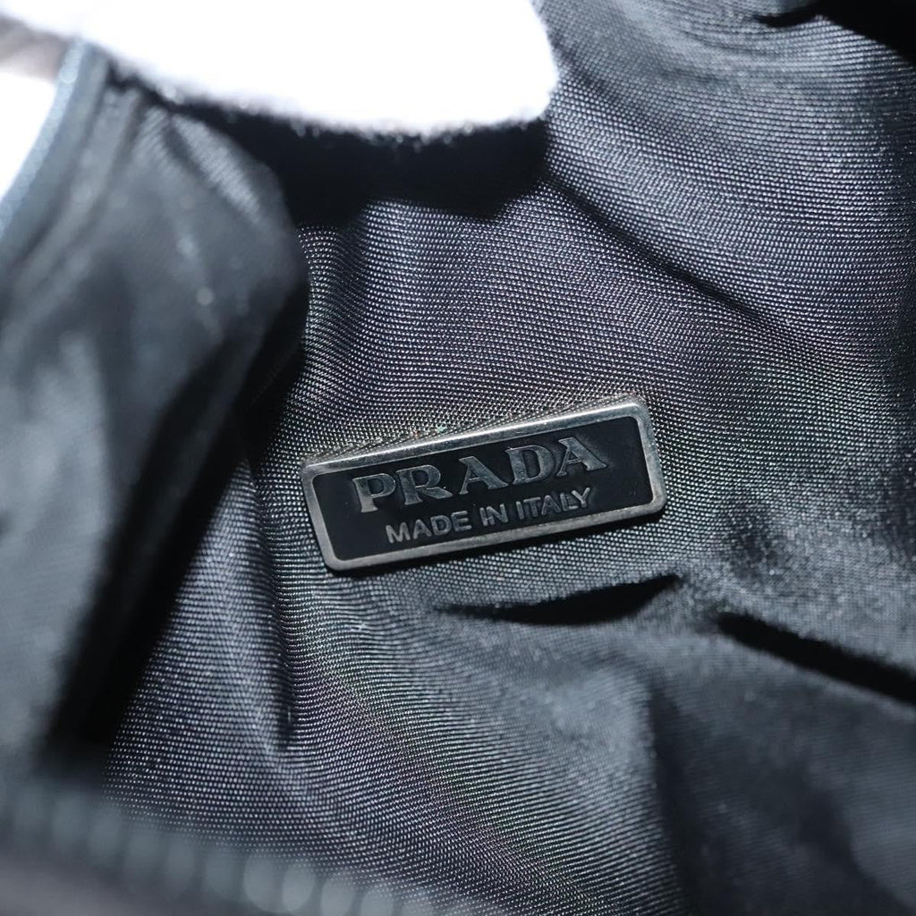 Prada Hobo Tessuto Black Nylon Handbag