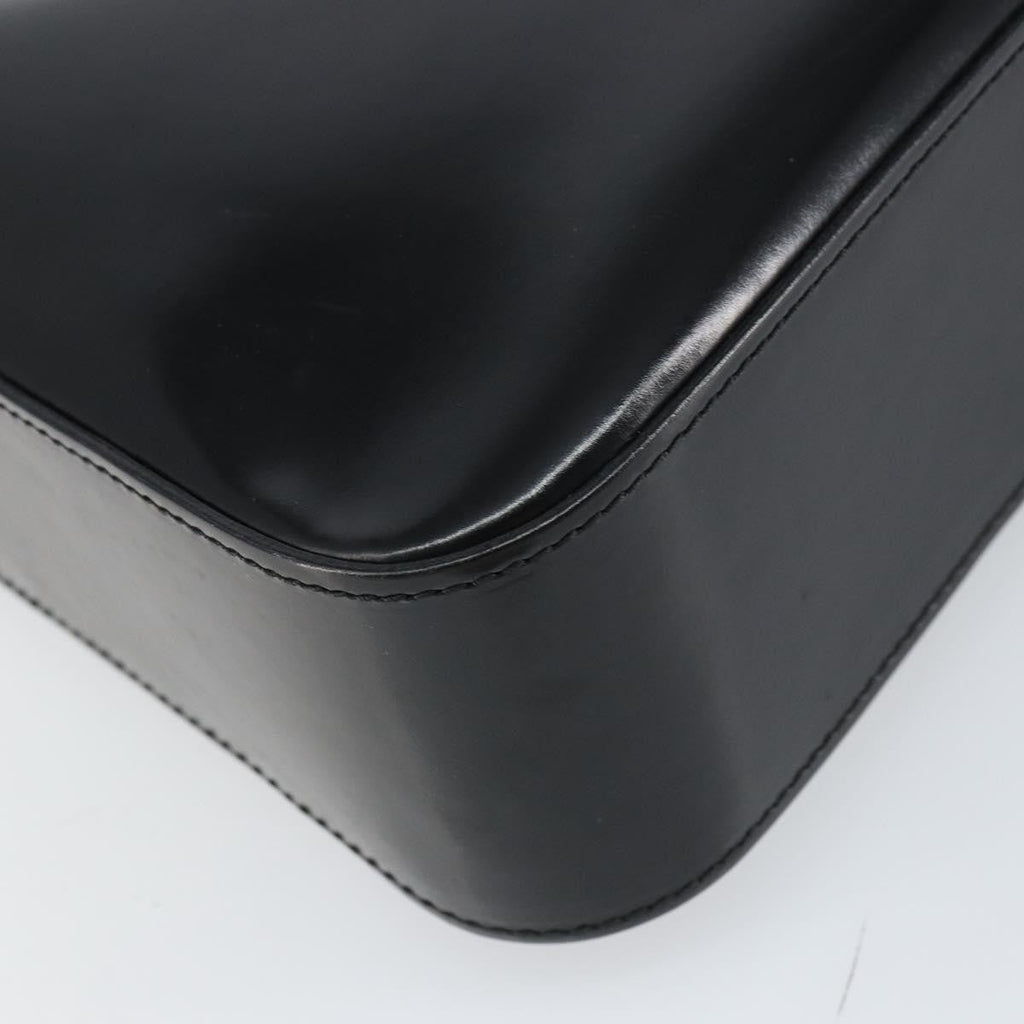 Celine Handbag Patent Leather Black Patent_Leather Shoulder Bag Bag