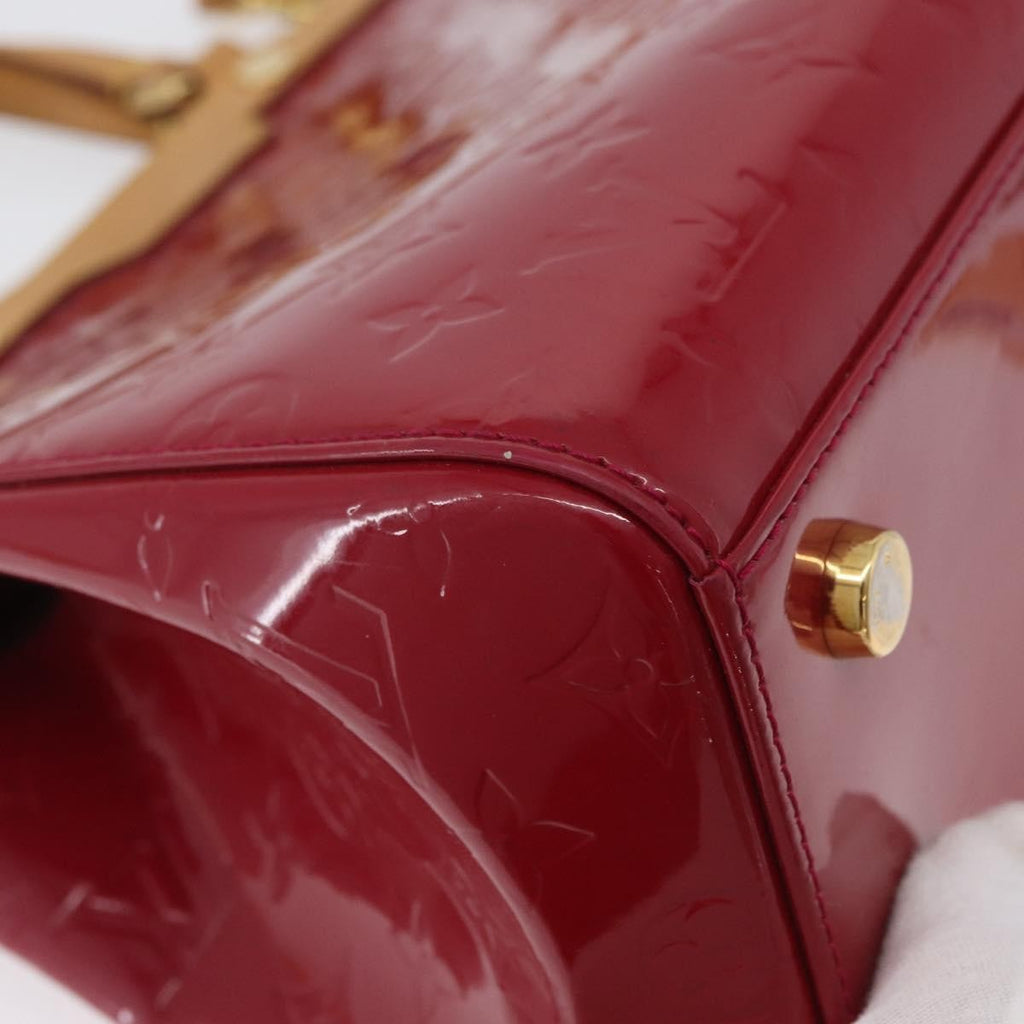 Louis Vuitton Blair Monogram Vernis Pink Patent_Leather Handbag