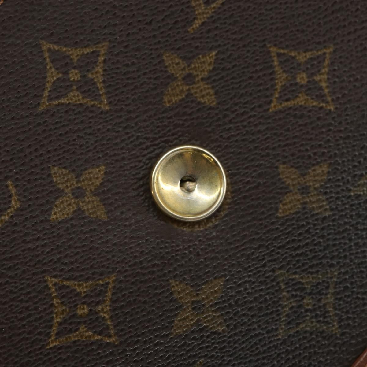 Louis Vuitton Dame Pochette Monogram Canvas Brown Canvas Clutche & Pouche Bag