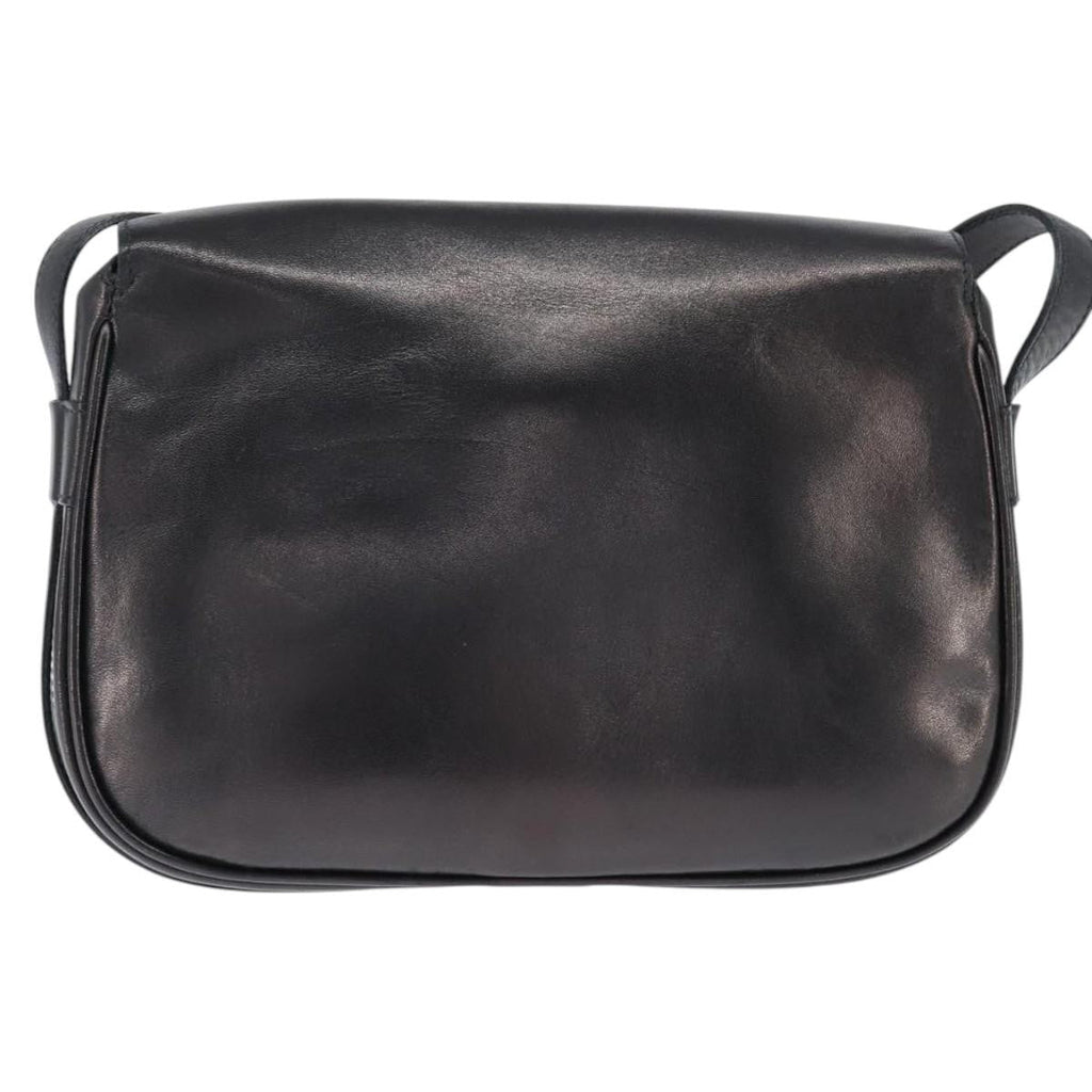 Celine Vintage Triomphe Shoulder Bag Leather Brown Leather Shoulder Bag Bag