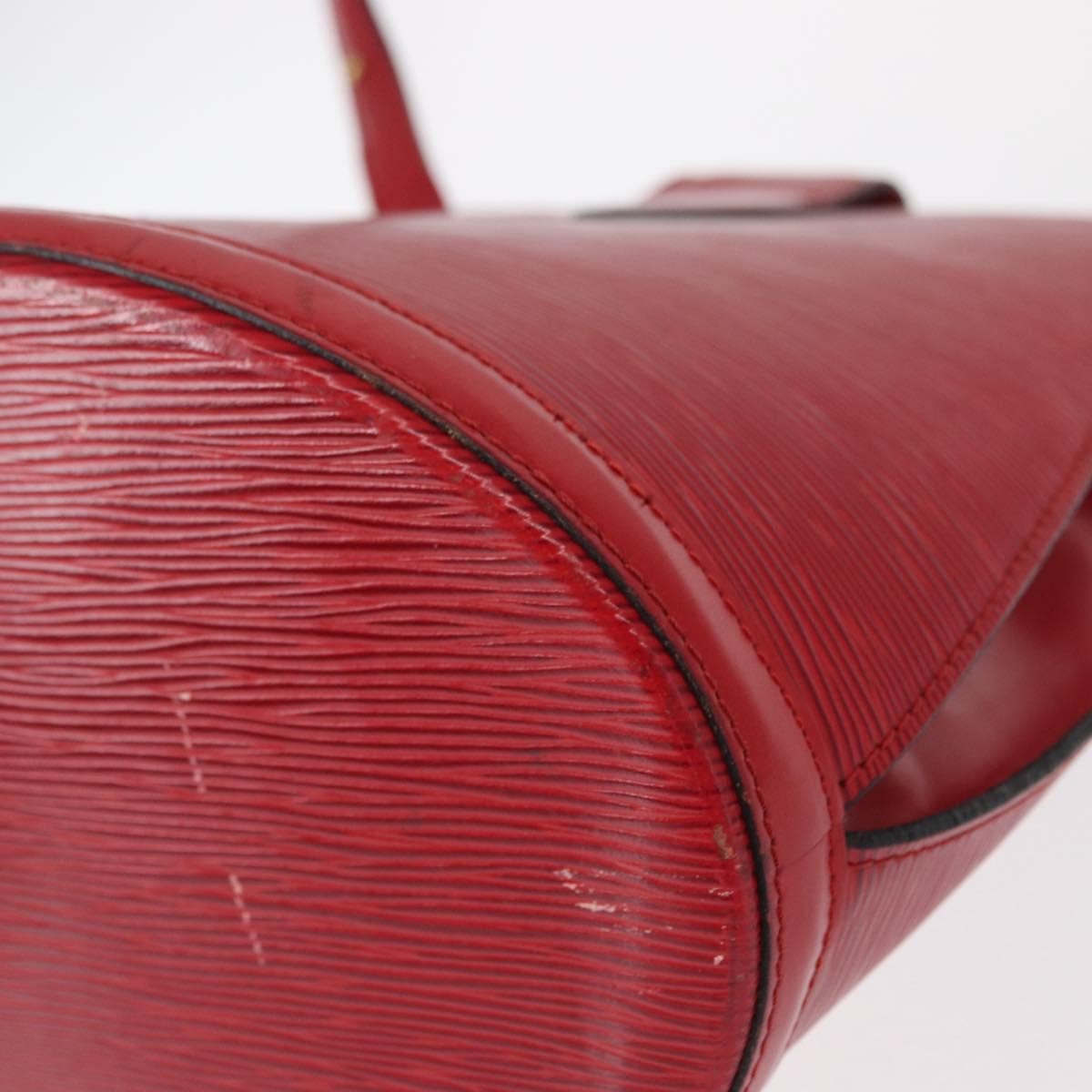 Louis Vuitton Cluny Shoulder Bag Epi Leather Red Leather Shoulder Bag