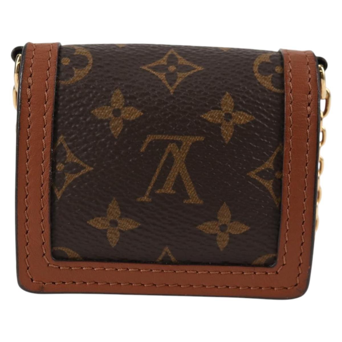 Louis Vuitton Dauphine Shoulder Bag Reverse Monogram Canvas Brown Canvas Clutche & Pouche Bag