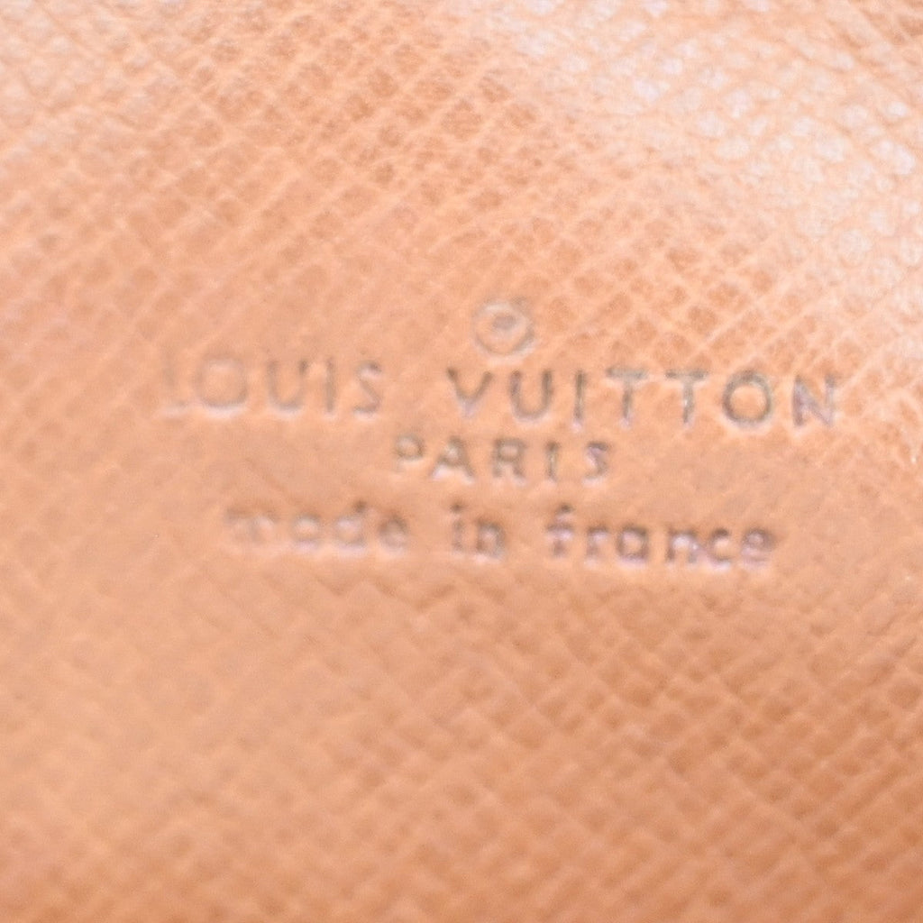 Louis Vuitton Danube Handbag Monogram Canvas Brown Canvas Clutche & Pouche Bag