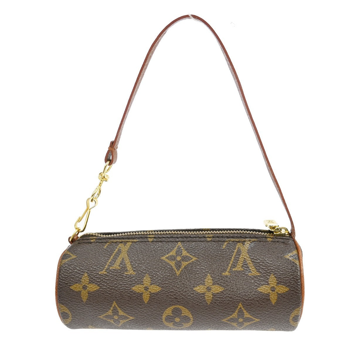 Louis Vuitton Papillon Pochette Monogram Canvas Brown Canvas Clutche & Pouche Bag