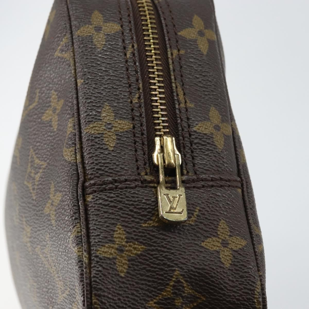 Louis Vuitton Trousse Toilette Monogram Canvas Brown Canvas Clutche & Pouche Bag