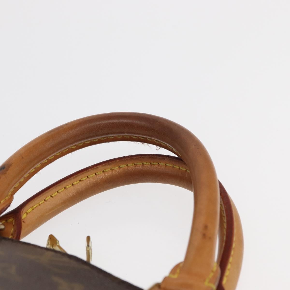Louis Vuitton Alma Handbag Monogram Canvas Brown Canvas Handbag