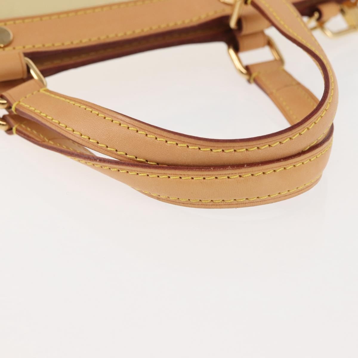 Louis Vuitton Brea Handbag Monogram Vernis Beige Patent_Leather Bag