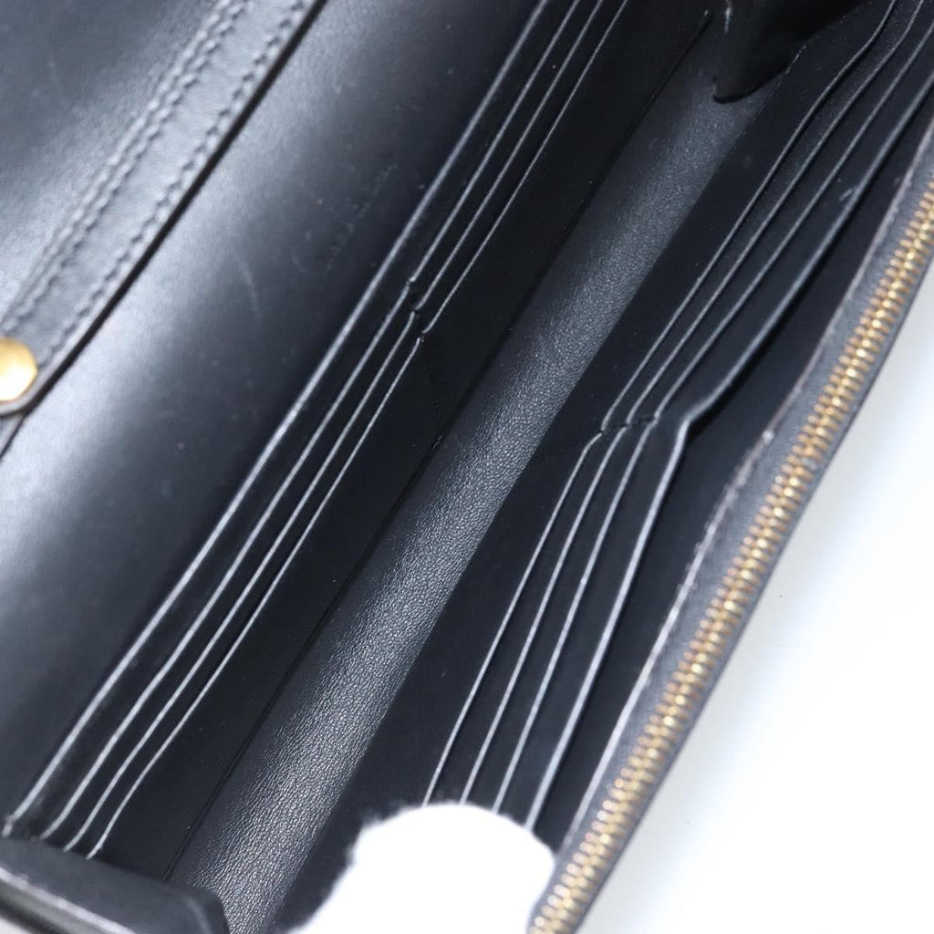 Celine Pocket Envelope Wallet On Chain Leather Multicolour Leather Clutche & Pouche Bag