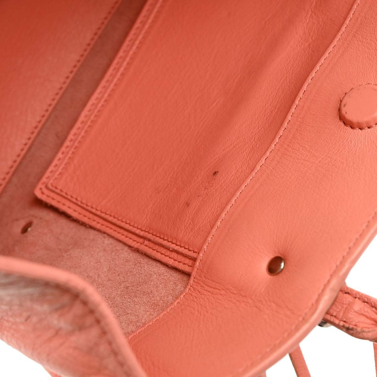 Balenciaga Papier A4 Zip Around Classic Studs Bag Leather Pink Leather Tote Bag