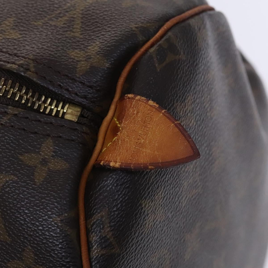 Louis Vuitton Keepall Bag Monogram Canvas Brown Canvas Travel Bag