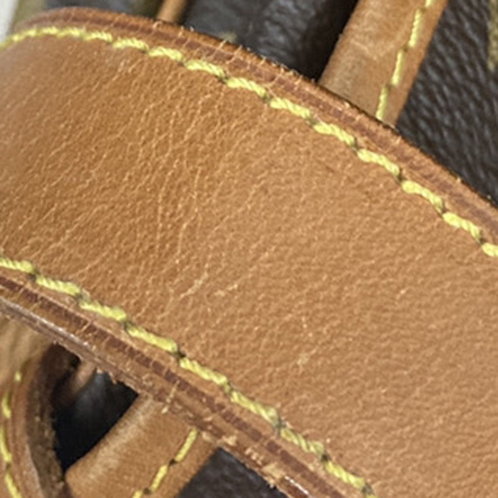 Louis Vuitton Saumur Handbag Monogram Canvas Brown Canvas Shoulder Bag