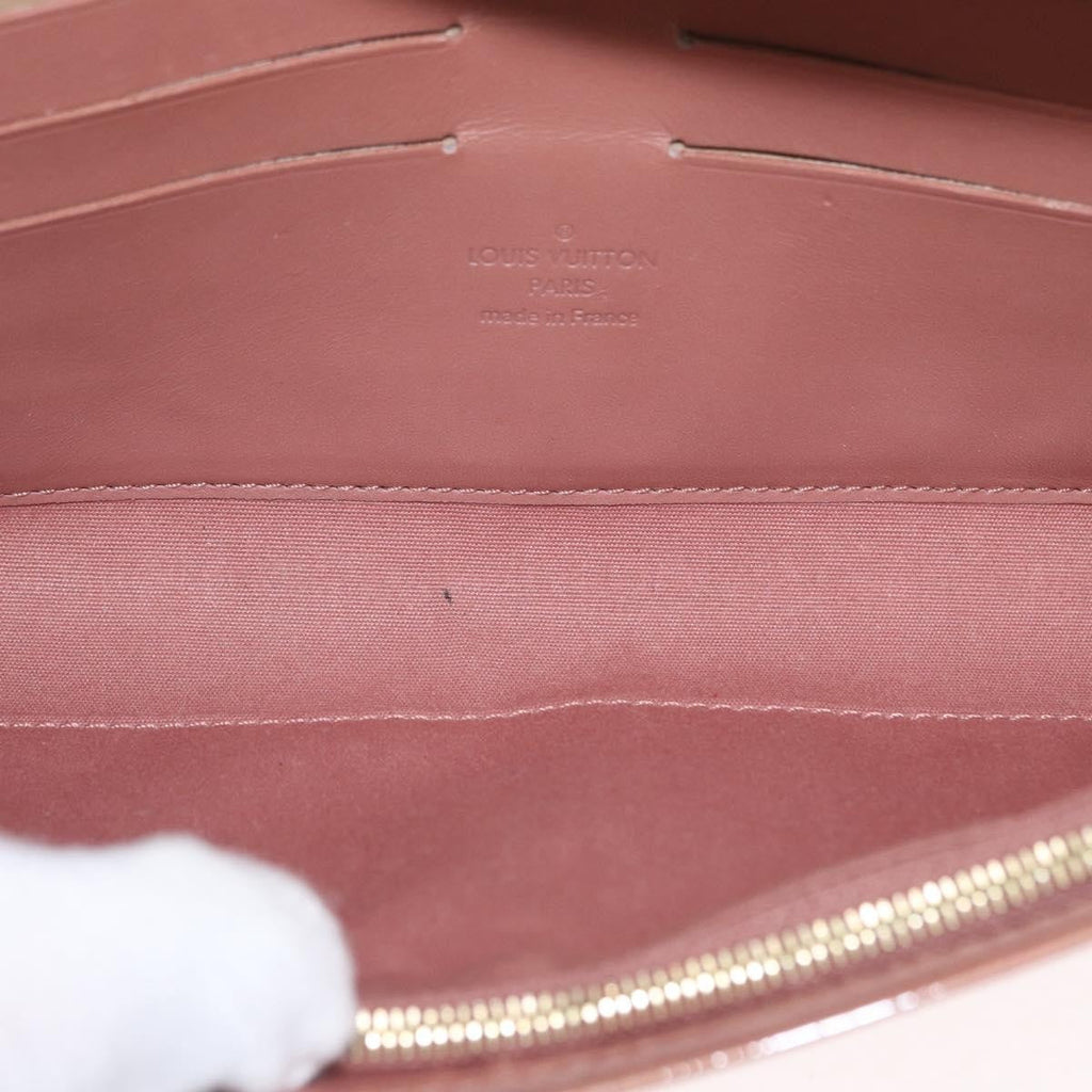 Louis Vuitton Rossmore Handbag Monogram Vernis Pink Patent_Leather Shoulder Bag