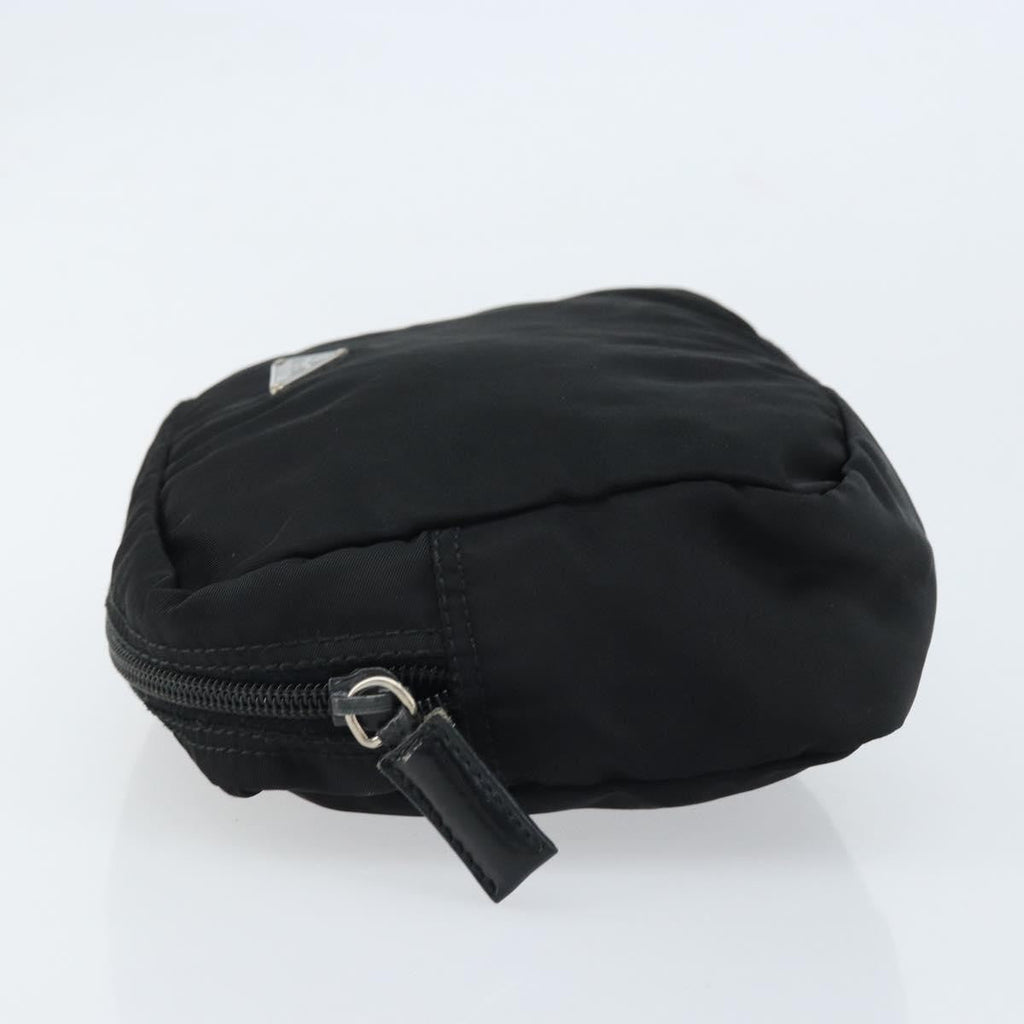 Prada Vintage Pouch Tessuto Black Nylon Clutche & Pouche Bag