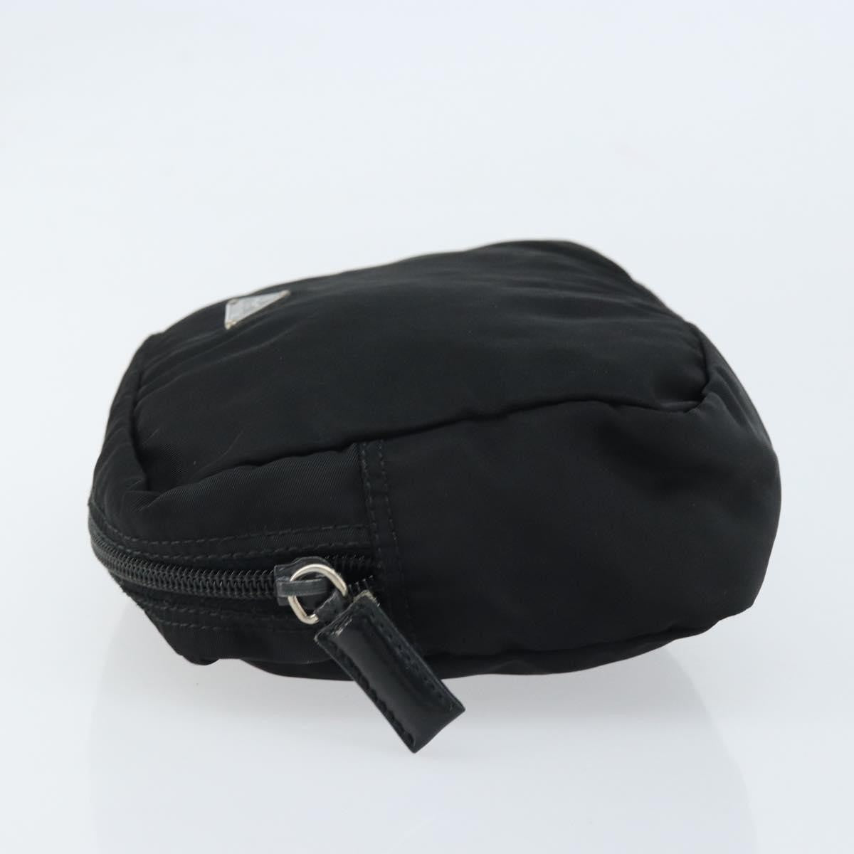 Prada Vintage Pouch Tessuto Black Nylon Clutche & Pouche Bag