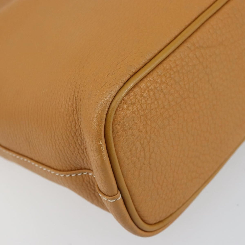 Burberry Vintage Tote Bag Leather Beige Leather Tote Bag