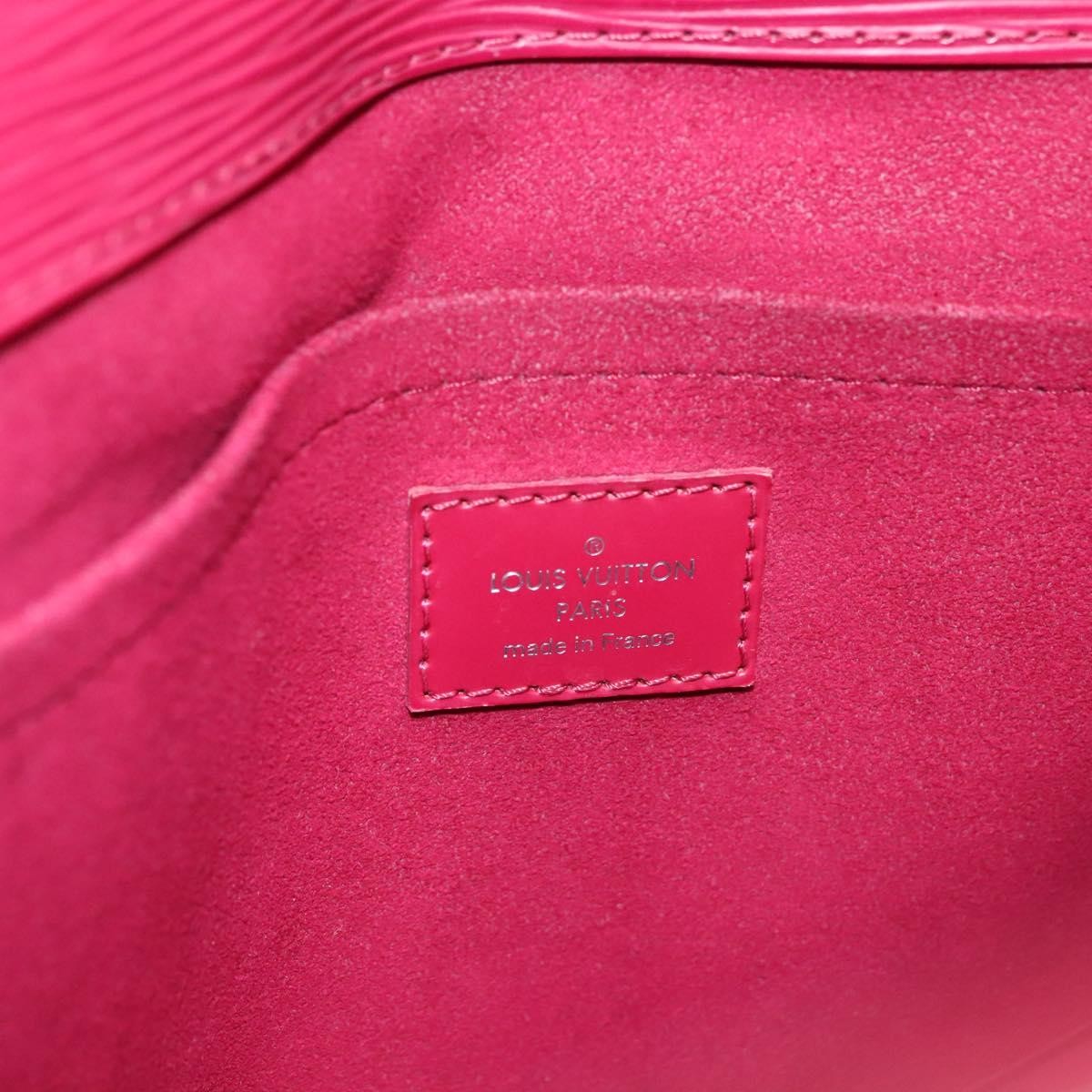 Louis Vuitton Marly Handbag Epi Leather Pink Leather Bag