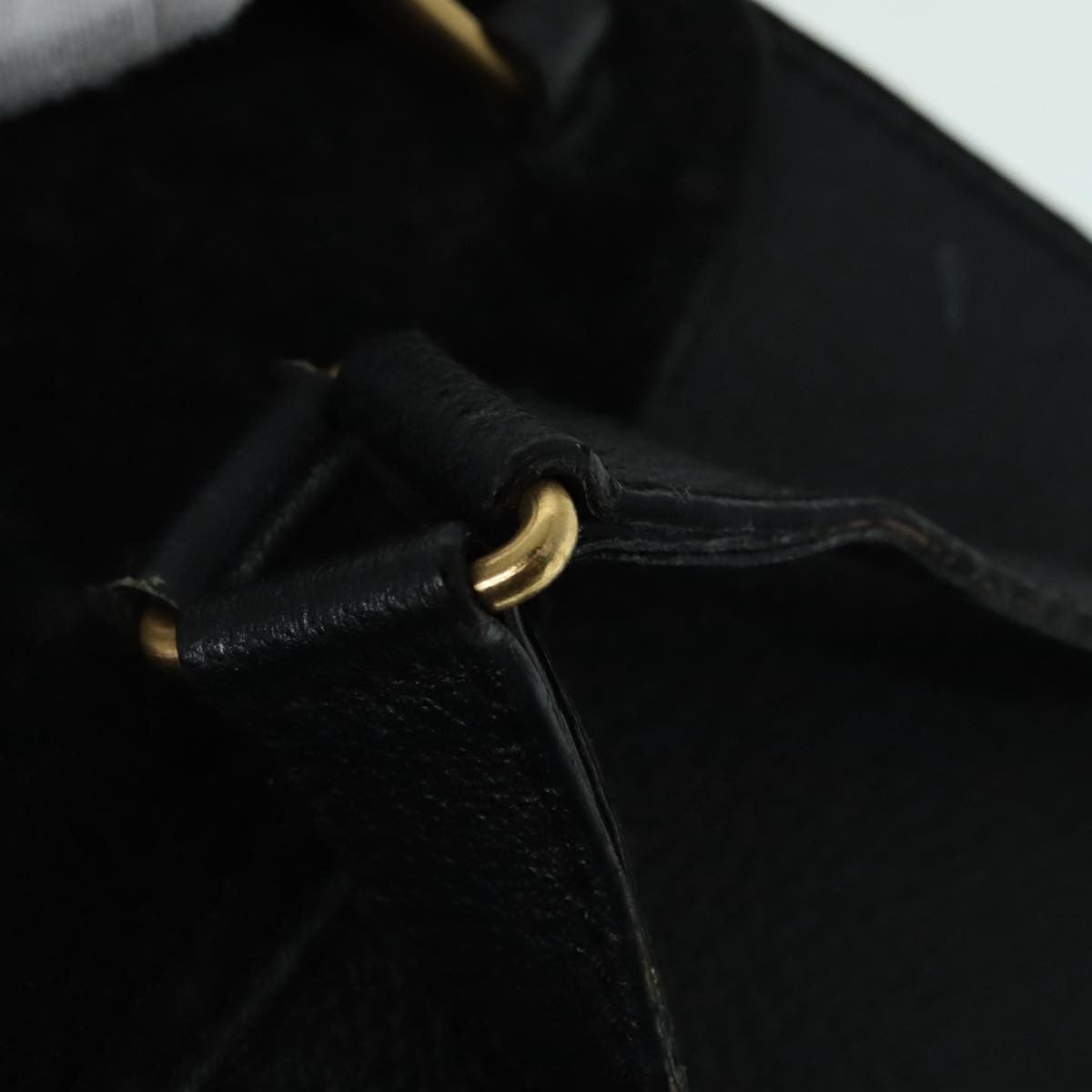 Gucci Gucci Bamboo Backpack Daim Black Suede Backpack Bag (Pre-Owned)